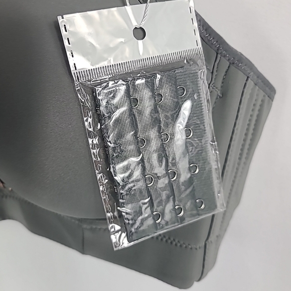 NEW FallSweet Women GreyPadded Push Up Comfort Underwire Hide Back Bulge Bra 36B - Picture 4 of 12